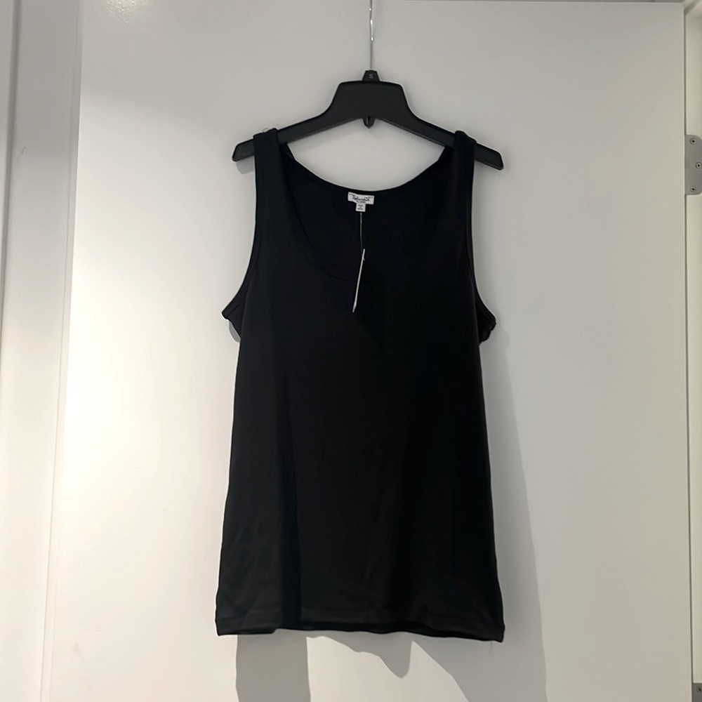 NEW WITH TAGS! Splendid black tank top in XL